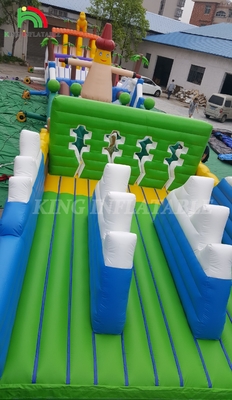 वाणिज्यिक आउटडोर inflatable बाधा पाठ्यक्रम चुनौतियां वयस्क inflatable बाधा पाठ्यक्रम उछाल घर पार्टी खेल