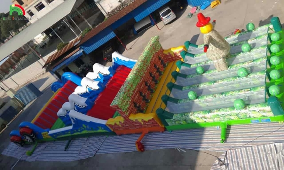 वाणिज्यिक उछाल घर वयस्क खेल बाधा पाठ्यक्रम बच्चे खेल गतिविधियों inflatable बाधा पाठ्यक्रम वयस्कों के लिए inflatable