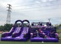 पीवीसी विशालकाय आउटडोर खेल का मैदान Inflatable बाधा कोर्स अनुकूलित आकार