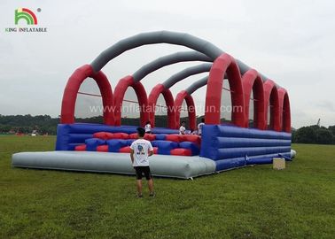 मनोरंजन पार्क के लिए 5k दौड़ के बाहर Inflatable वयस्क खेल खेल