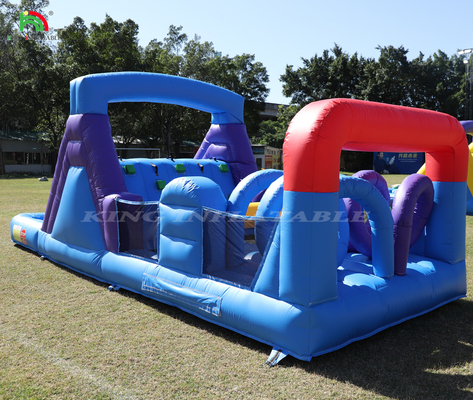 आउटडोर वाणिज्यिक inflatable बाउंसर कॉम्बो बाउंस हाउस किड्स पार्टी स्लाइड बॉल गड्ढा चढ़ाई बाधा ब्लोअर के साथ बाउंसर महल