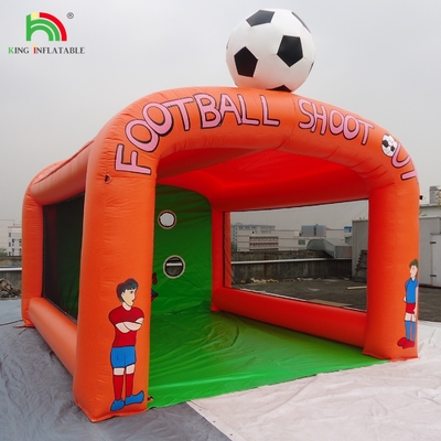 कार्निवल inflatable फुटबॉल टॉस खेल, inflatable फुटबॉल शूटिंग