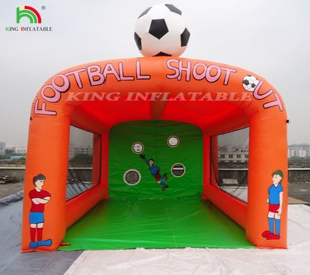 कार्निवल inflatable फुटबॉल टॉस खेल, inflatable फुटबॉल शूटिंग