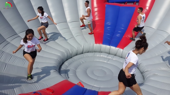 बड़ा inflatable फ्लशिंग उपकरण बाधा पाठ्यक्रम inflatable बड़ा बाउल प्रतिस्पर्धी चुनौती