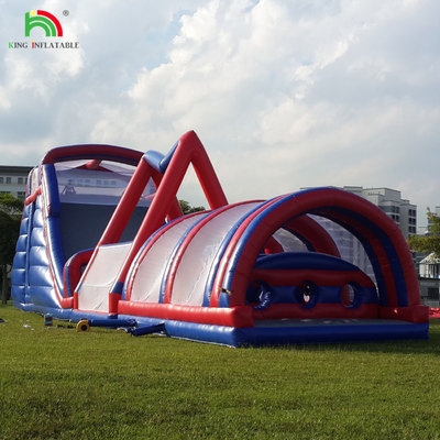 वाणिज्यिक आउटडोर inflatable बाधा पाठ्यक्रम चुनौतियाँ वयस्क inflatable चढ़ाई उछाल घर खेल खेल