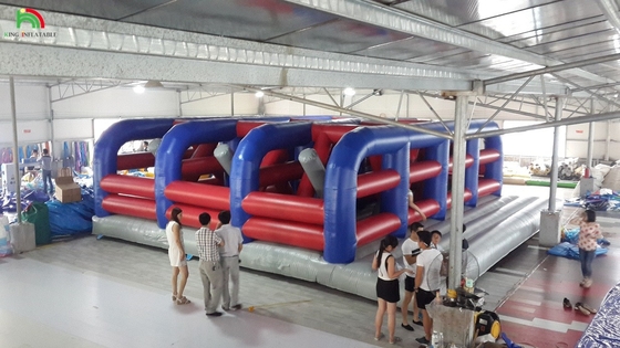 वाणिज्यिक inflatable बाधा पाठ्यक्रम Combo Bouncer कूद महल उछाल घर