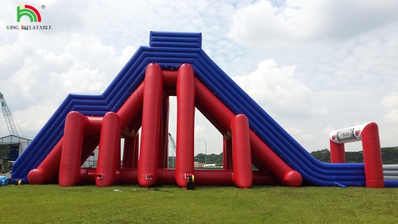बच्चों और वयस्कों के लिए 5 किमी का बड़ा inflatable venue बाधा कोर्स