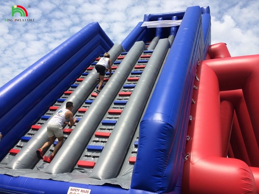 बच्चों और वयस्कों के लिए 5 किमी का बड़ा inflatable venue बाधा कोर्स