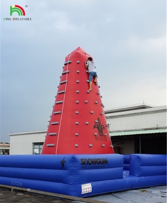 लोकप्रिय आउटडोर मोबाइल मनोरंजन हवा चुनौतीपूर्ण खेल Inflatable चढ़ाई टॉवर रॉक चढ़ाई दीवार बच्चों के लिए इनडोर