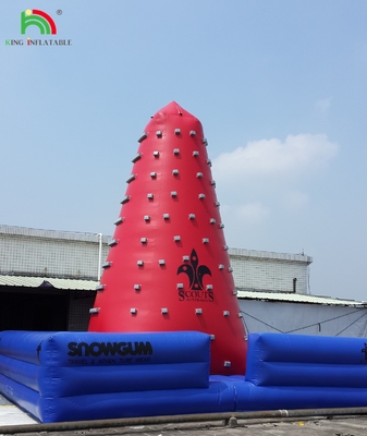 लोकप्रिय आउटडोर मोबाइल मनोरंजन हवा चुनौतीपूर्ण खेल Inflatable चढ़ाई टॉवर रॉक चढ़ाई दीवार बच्चों के लिए इनडोर