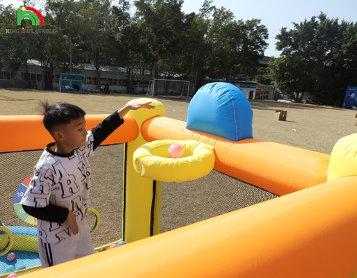 बच्चों के लिए Inflatable Bounce House Combo Party Toddler Inflatable Jumping Bouncy Castle With Slide Pool Basket Dartboard Trampoline स्लाइड पूल के साथ बाउंस हाउस बाउंस हाउस कॉम्बो पार्टी टॉडलर बाउंसिंग बाउंस कैसल स्लाइड पूल के साथ बाउंस बाउंस हाउस बाउंस बाउंस बाउंस हाउस