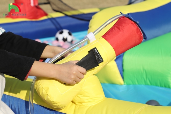 बच्चों के लिए पार्टी गीला सूखी inflatable उछाल घर पानी स्लाइड बॉलर संयोजन के साथ बड़ा स्प्लैश पूल चढ़ाई ब्लोअर बास्केट डार्टबोर्ड