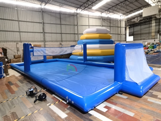 आउटडोर खेल खेल inflatable फुटबॉल खेल का मैदान inflatable फुटबॉल मैदान