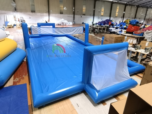 आउटडोर खेल खेल inflatable फुटबॉल खेल का मैदान inflatable फुटबॉल मैदान