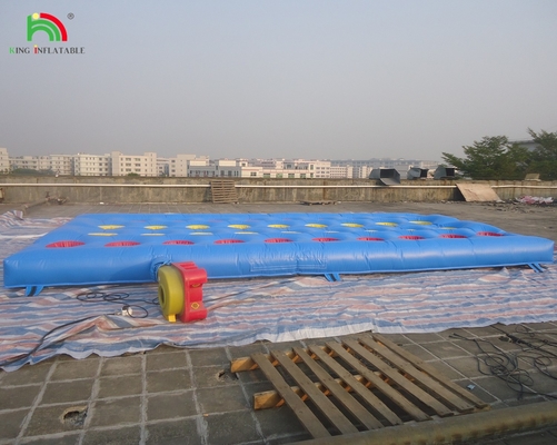 बाहर पीला चुनौती घुमावदार मशीन के साथ inflatable पिघलने खेल खेल