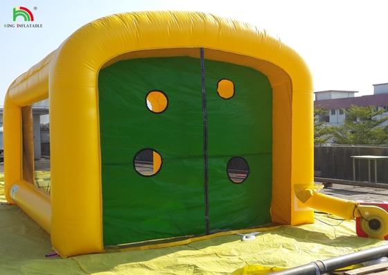 फुटबॉल शूट आउट गेम अच्छी कीमत वाणिज्यिक टिकाऊ inflatable फुटबॉल गोल