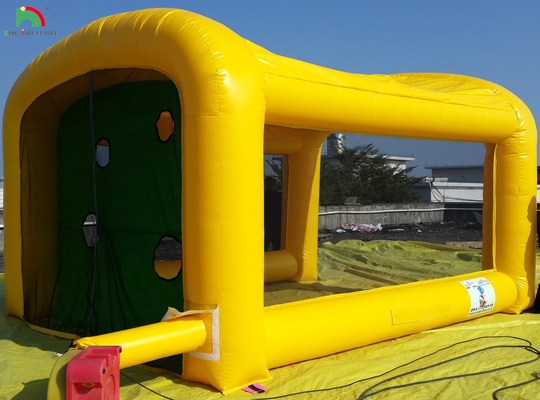 फुटबॉल शूट आउट गेम अच्छी कीमत वाणिज्यिक टिकाऊ inflatable फुटबॉल गोल