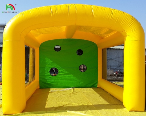 फुटबॉल शूट आउट गेम अच्छी कीमत वाणिज्यिक टिकाऊ inflatable फुटबॉल गोल