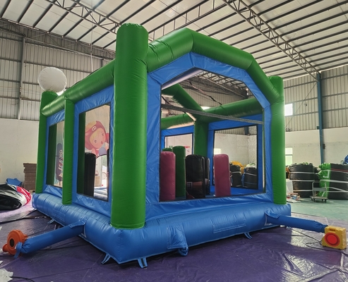 Inflatable Fighting Arena Adults Kids Trampoline Park Inflatable Gladiator Joust Battle Game उछाल का महल