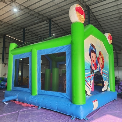 Inflatable Fighting Arena Adults Kids Trampoline Park Inflatable Gladiator Joust Battle Game उछाल का महल