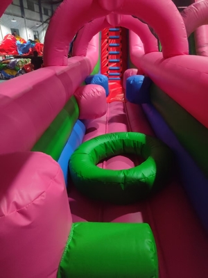 वाणिज्यिक ग्रेड पीवीसी स्पाइडर मैन वाटरस्लाइड inflatable उछाल घर ComboObstacle कोर्स स्लाइड inflatable पानी स्लाइड