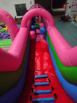 वाणिज्यिक ग्रेड पीवीसी स्पाइडर मैन वाटरस्लाइड inflatable उछाल घर ComboObstacle कोर्स स्लाइड inflatable पानी स्लाइड