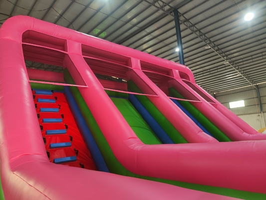 वाणिज्यिक ग्रेड पीवीसी स्पाइडर मैन वाटरस्लाइड inflatable उछाल घर ComboObstacle कोर्स स्लाइड inflatable पानी स्लाइड