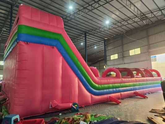 वाणिज्यिक ग्रेड पीवीसी स्पाइडर मैन वाटरस्लाइड inflatable उछाल घर ComboObstacle कोर्स स्लाइड inflatable पानी स्लाइड