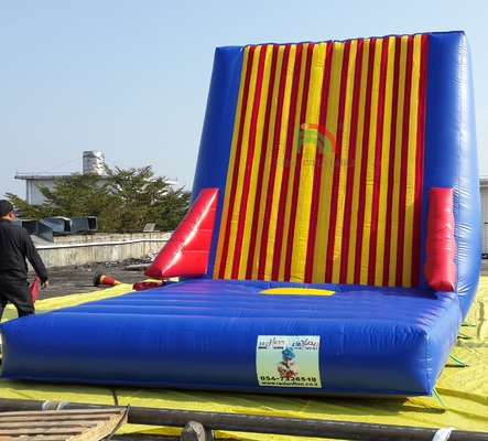 फैक्टरी थोक वाणिज्यिक आउटडोर खेल खेल वयस्कों inflatable चिपचिपा दीवार खेल inflatable जंपिंग उछल महल