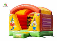 Safety Waterproof Pink Inflatable Jumping Castle House With 24 Months Warranty