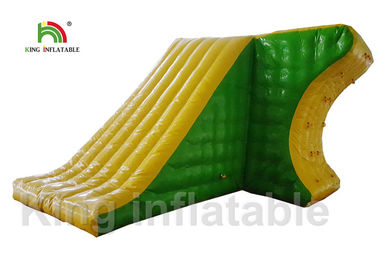 रोमांचक शैली ब्लू Inflatable पानी पार्क / वयस्क खेल का मैदान उपकरण