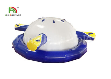 0.9 मिमी पीवीसी तिरपाल Inflatable UFO चढ़ाई पानी नाव खिलौना हीट सील एसजीएस EN71