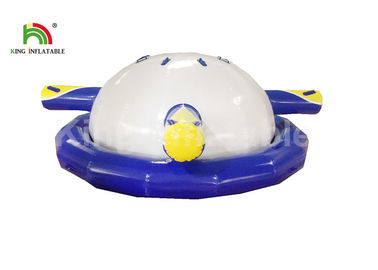 0.9 मिमी पीवीसी तिरपाल Inflatable UFO चढ़ाई पानी नाव खिलौना हीट सील एसजीएस EN71