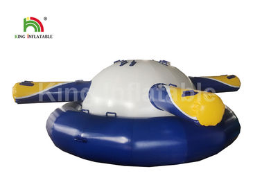 0.9 मिमी पीवीसी तिरपाल Inflatable UFO चढ़ाई पानी नाव खिलौना हीट सील एसजीएस EN71