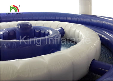स्वनिर्धारित 8 * 5 एम पनरोक Inflatable पानी के खिलौने टेंट कवर सीई एसजीएस EN71 के साथ