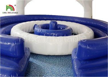 स्वनिर्धारित 8 * 5 एम पनरोक Inflatable पानी के खिलौने टेंट कवर सीई एसजीएस EN71 के साथ