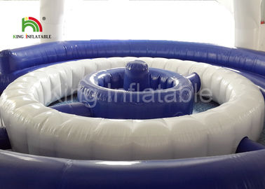स्वनिर्धारित 8 * 5 एम पनरोक Inflatable पानी के खिलौने टेंट कवर सीई एसजीएस EN71 के साथ