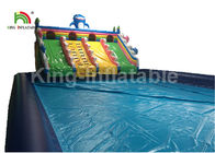 वयस्क और बच्चों के लिए इंद्रधनुष स्लाइड महासागर Inflatable पानी पार्क 1 साल की वारंटी