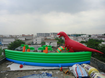 आउटडोर गर्मी के पानी के खेल के लिए अद्भुत विशाल पीवीसी Inflatable पानी पार्क 30 मीटर व्यास