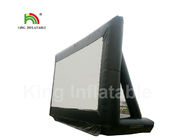 CE Custom Black PVC 10m Inflatable Projector Screen, Inflatable Outdoor Movie Screen