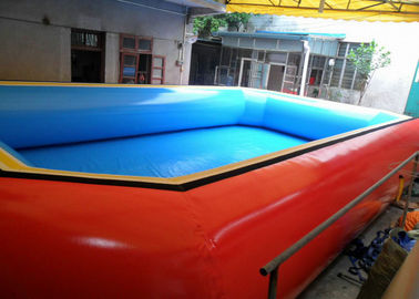 ब्लू पीवीसी Inflatable स्विमिंग पूल