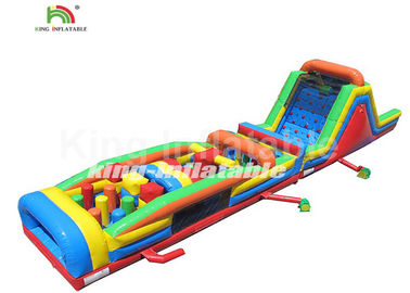 पानी - सबूत तीन भाग Inflatable खेल खेल / उड़ा कॉम्बो बाधा कोर्स
