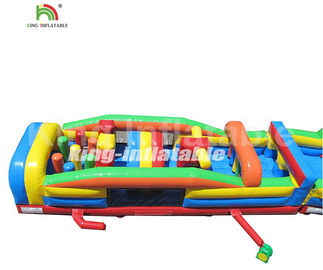 पानी - सबूत तीन भाग Inflatable खेल खेल / उड़ा कॉम्बो बाधा कोर्स