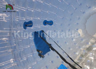 रोलिंग के लिए एयर टाइट ट्रांसपेरेंट 1.2 मीटर व्यास वाली इन्फ्लेटेबल ज़ोरब बॉल