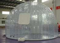 पारदर्शी रंग या अनुकूलित के साथ आउटडोर घटना विज्ञापन inflatable बुलबुला तम्बू