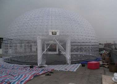 पिछवाड़े कैम्पिंग Inflatable बुलबुला तम्बू, वयस्कों और बच्चों के लिए स्पष्ट Inflatable लॉन तम्बू