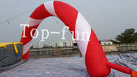 विज्ञापन या घटना के लिए Goodlooking Inflatable रेनबो क्लेयरफुल आर्क
