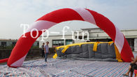 विज्ञापन या घटना के लिए Goodlooking Inflatable रेनबो क्लेयरफुल आर्क