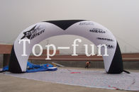 रंग Inflatable विज्ञापन आर्क / अच्छी गुणवत्ता Inflatable इंद्रधनुष आर्क / Inflatable शादी के मेहराब