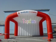 आउटडोर कपड़े Inflatable Tradeshow घटना तम्बू / मुद्रण के साथ आउटडोर घटना विज्ञापन तम्बू